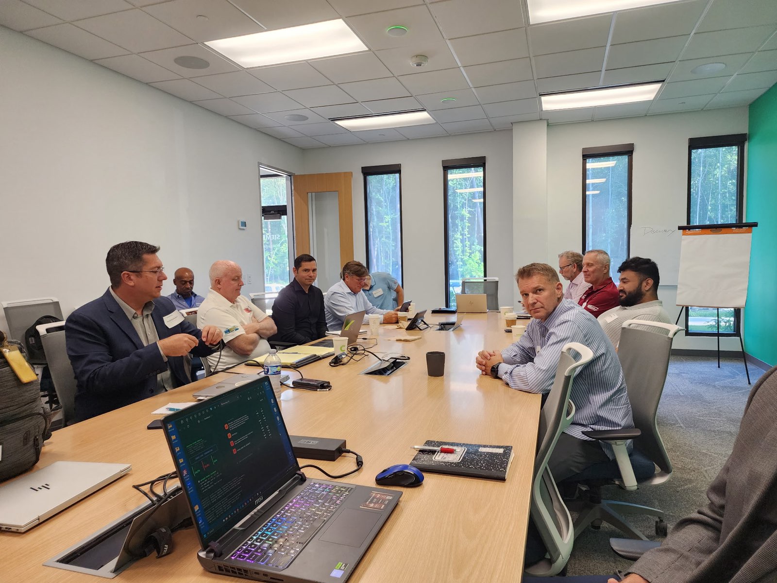 Dasher Lawless Fast Town Motor Club and Siemens Cocreation Meeting Kickoff